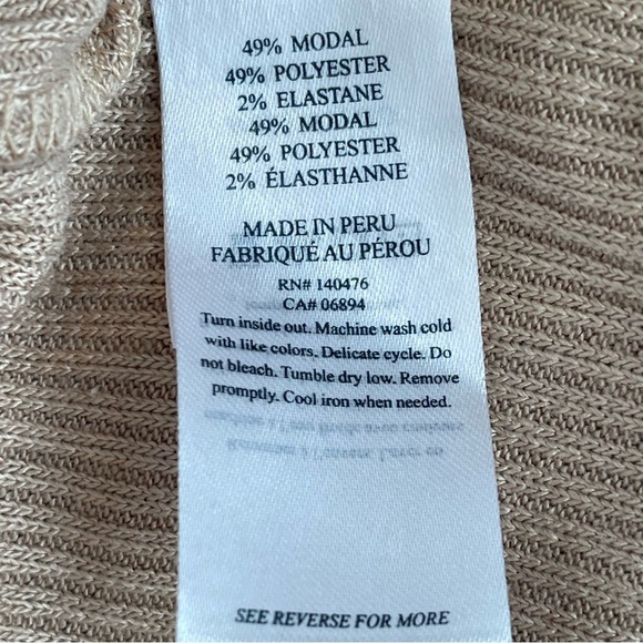 Faherty Legend Rib-Knit Riva Slim Fit Nomad
Lounge Pants Size XS - Picture 10 of 12